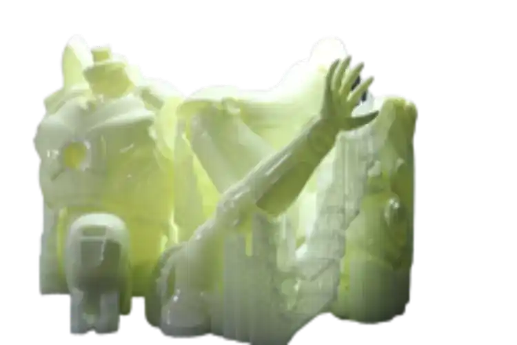 Temperature resin plastic
