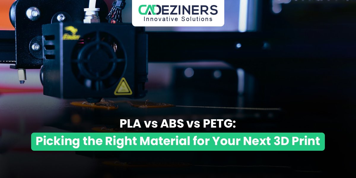 PLA vs ABS vs PETG: Picking the Right Material for Your Next 3D Print