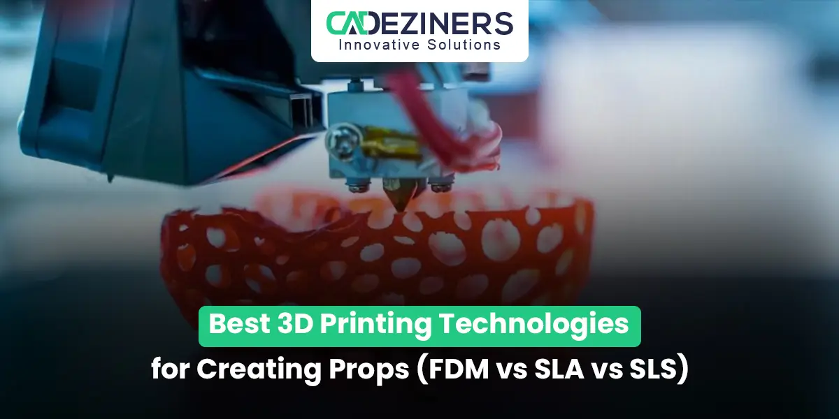 Best 3D Printing Technologies for Creating Props (FDM vs SLA vs SLS)